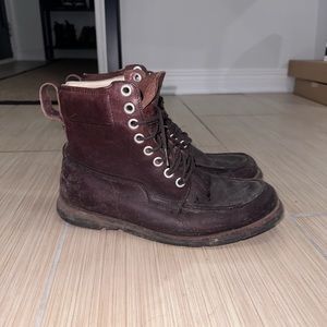 Timberland Boots - Brown Leather - Size 9.5